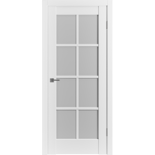 Межкомнатная дверь VFD Emalex Ice ER1 ДО White Cloud