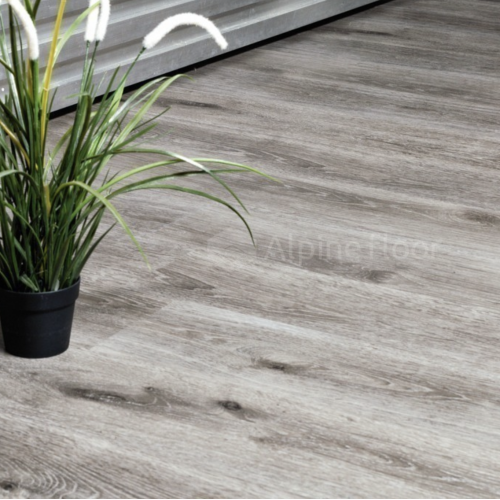 Кварц-виниловая плитка Alpine Floor ДУБ ДЫМЧАТЫЙ ECO